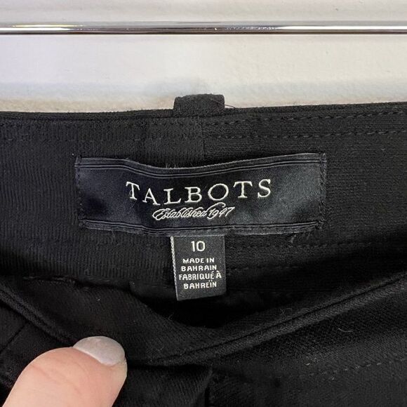 Talbots Signature Black Wool Blend Capsule Staple Dress Pants BH684 - Picture 5 of 7